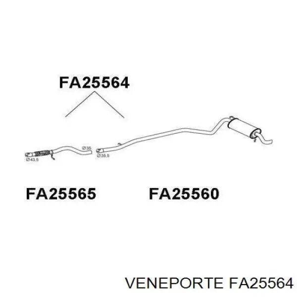  FA25564 Veneporte