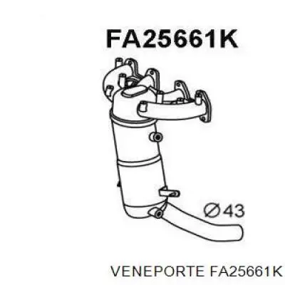 Коллектор выпускной FA25661K Veneporte