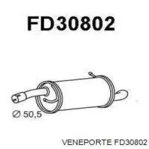 Глушитель задний FD30802 Veneporte