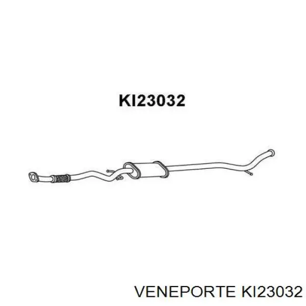 Центральная часть глушителя KI23032 Veneporte