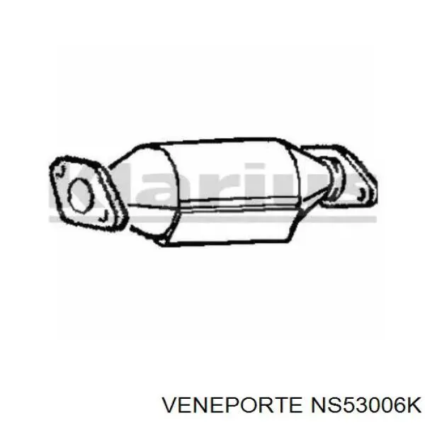 Преобразователь отработавших газов NS53006K VENEPORTE