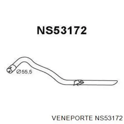 Глушитель, задняя часть NS53172 Veneporte