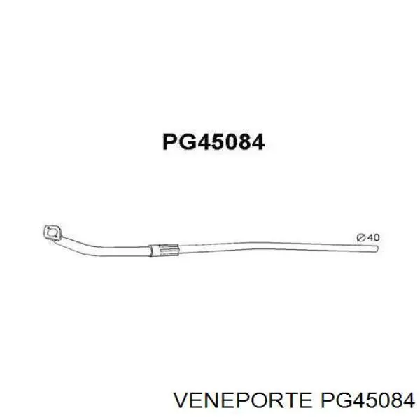 Приёмная труба PG45084 Veneporte