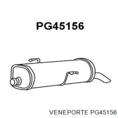 Купить 173048 Peugeot/Citroen Глушитель задний