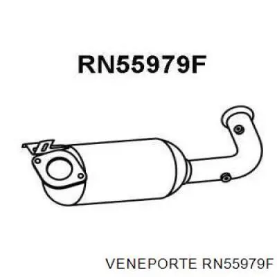 RN55979F Veneporte filtro de partículas do sistema dos gases de escape