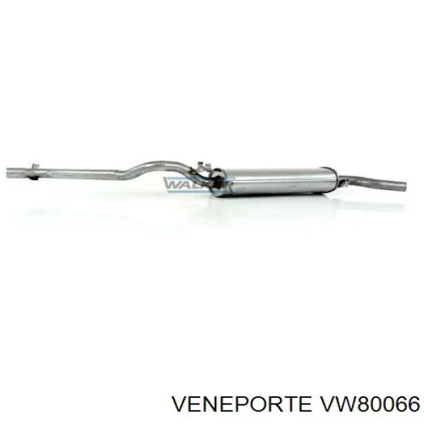 VW80066 Veneporte глушитель, задняя часть
