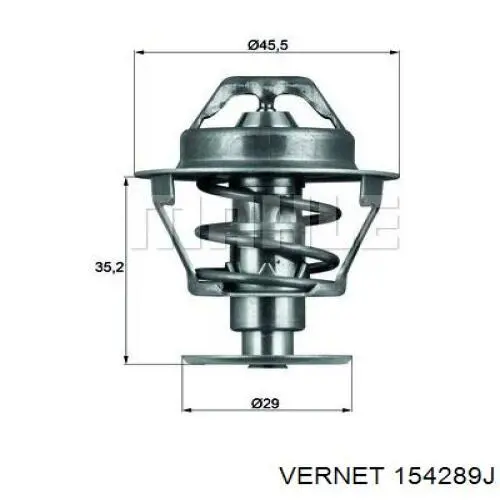 154289J Vernet Авто термостат