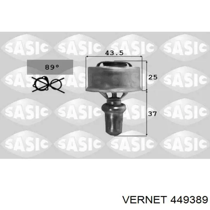 449389 Vernet Авто термостат