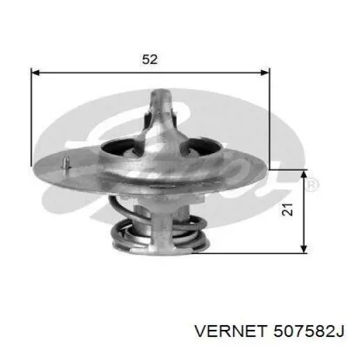 Термостат в корпусе Vernet 507582J цена, от 7.70 USD