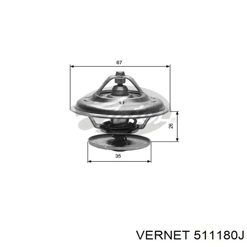 511180J Vernet Авто термостат