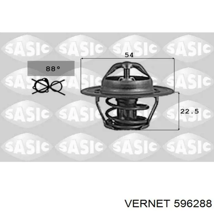 596288 Vernet Авто термостат