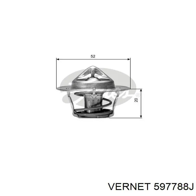 597788J Vernet Авто термостат