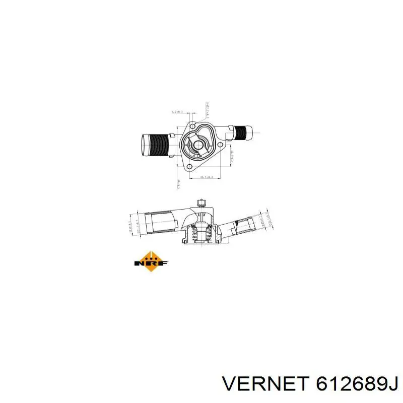 612689J Vernet Авто термостат