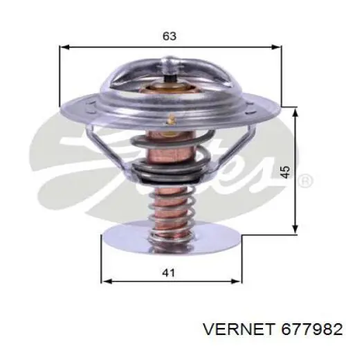 Термостат 677982 Vernet