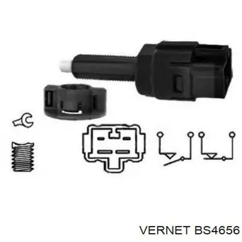 Лягушка тормоза Vernet BS4656
