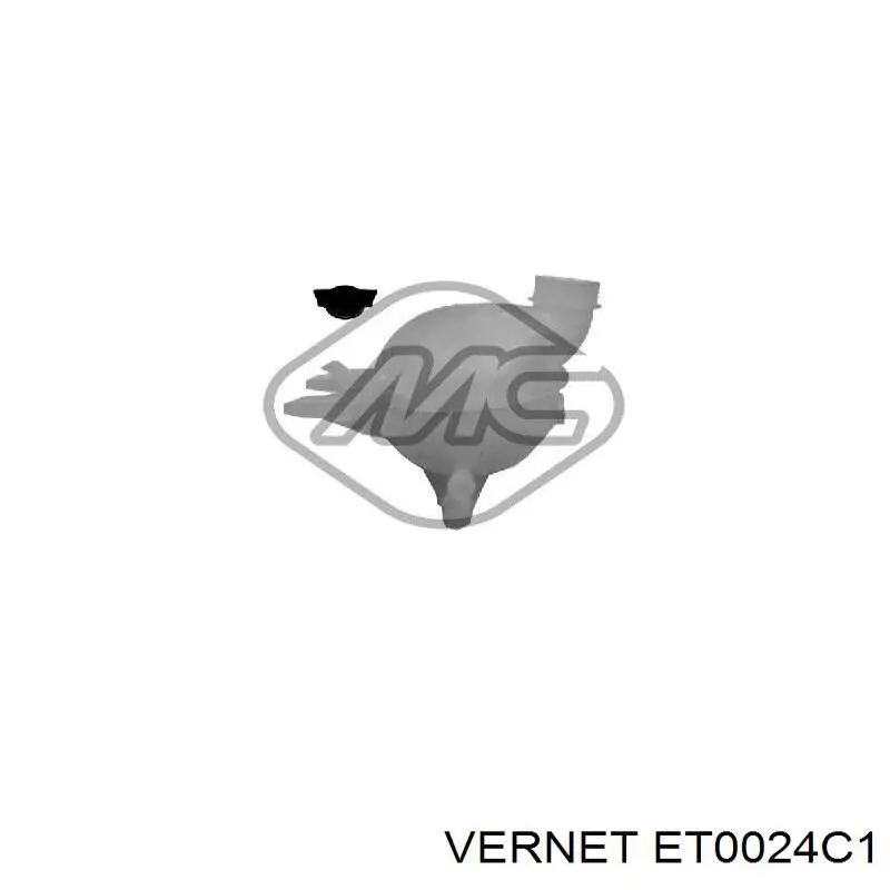 Бачок системы охлаждения ET0024C1 Vernet