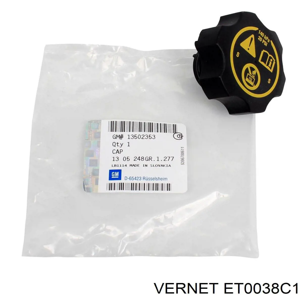 Бачок системы охлаждения ET0038C1 Vernet