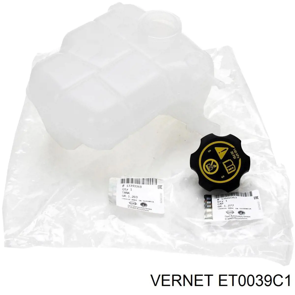  Расширительный бачок Vernet ET0039C1