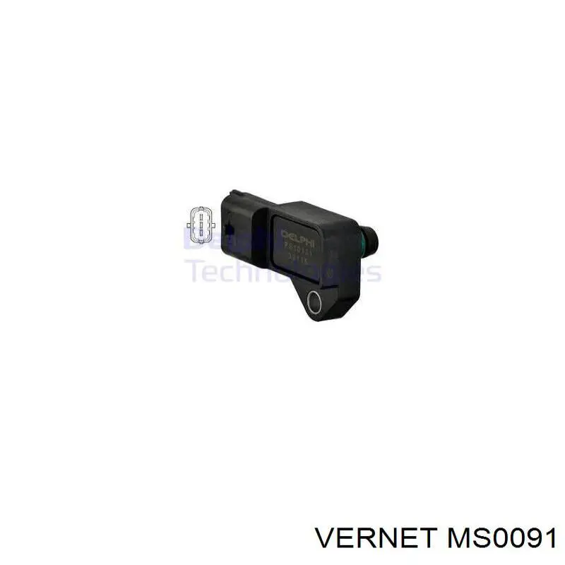 Sensor De Presion Del Colector De Admision MS0091 Vernet