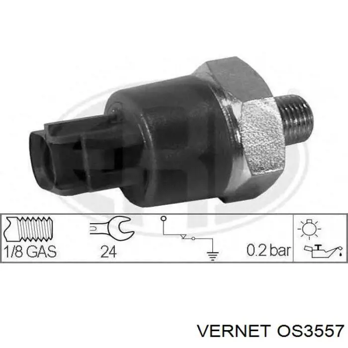 Манометры (указатель давления масла) Vernet OS3557 цена, от 4.30 USD