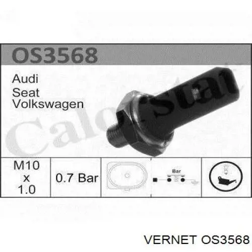 Манометры (указатель давления масла) Vernet OS3568 цена, от 3.86 USD