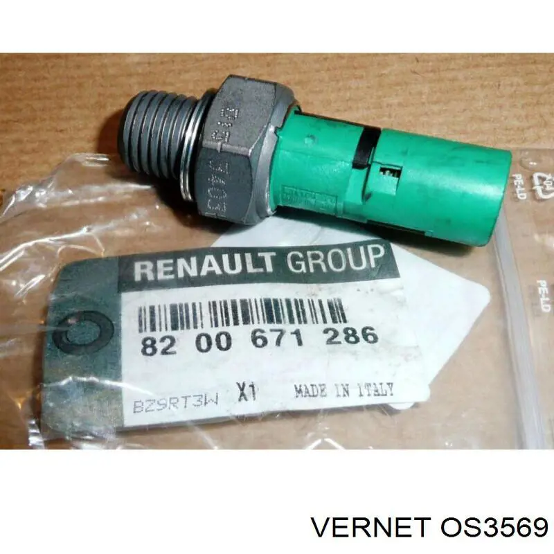 Датчик давления масла двигателя Vernet OS3569