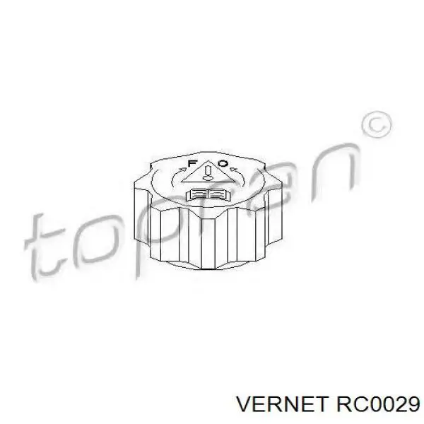 Пробка расширительного бачка Vernet RC0029