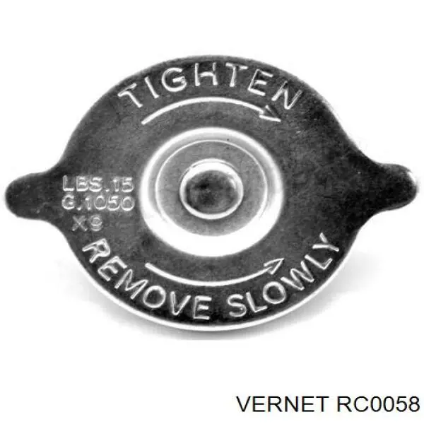 RC0058 Vernet крышка (пробка радиатора)