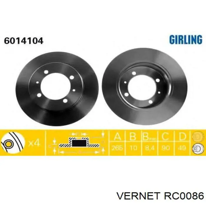 RC0086 Vernet