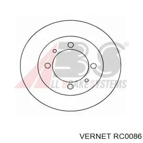 RC0086 Vernet Крышка бачка