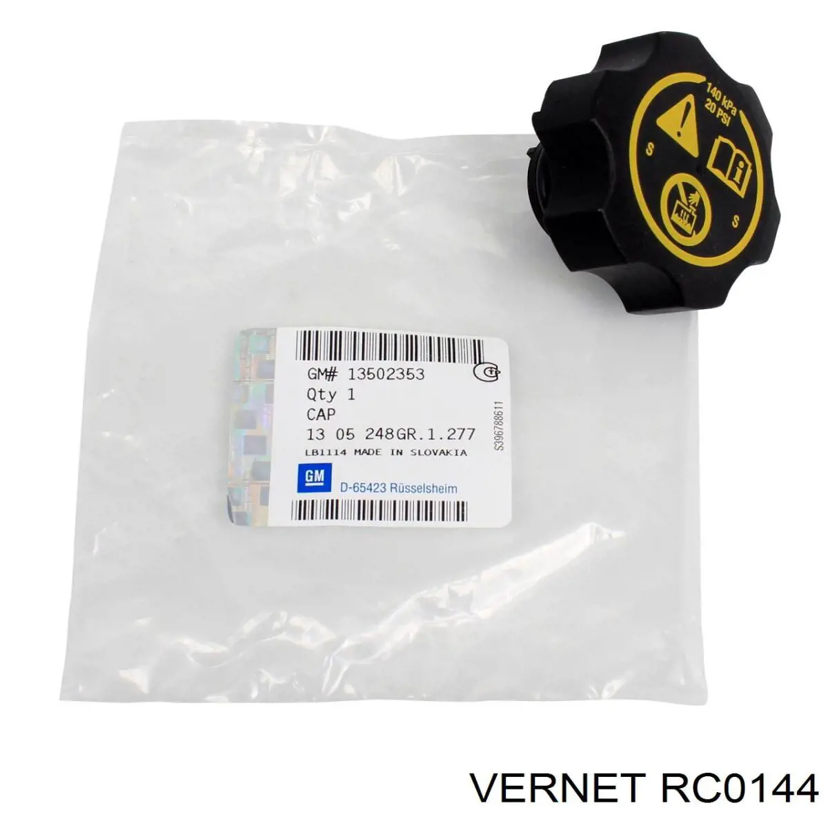 Пробка расширительного бачка Vernet RC0144
