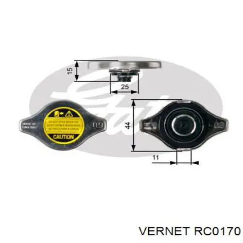 Крышка расширительного бачка RC0170 Vernet