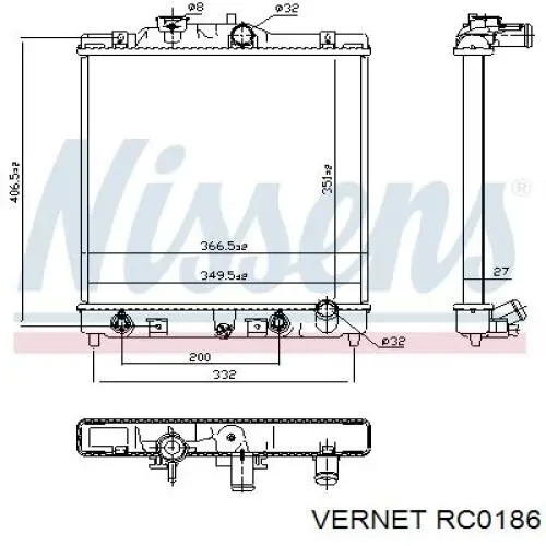Купить Крышка расширительного бачка Хонда Сивик VI EJ9, EK3/4