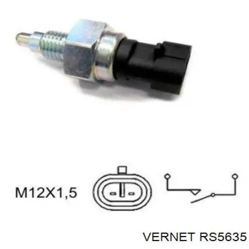 Включатель фонарей заднего хода Vernet RS5635 цена, от 6.64 USD