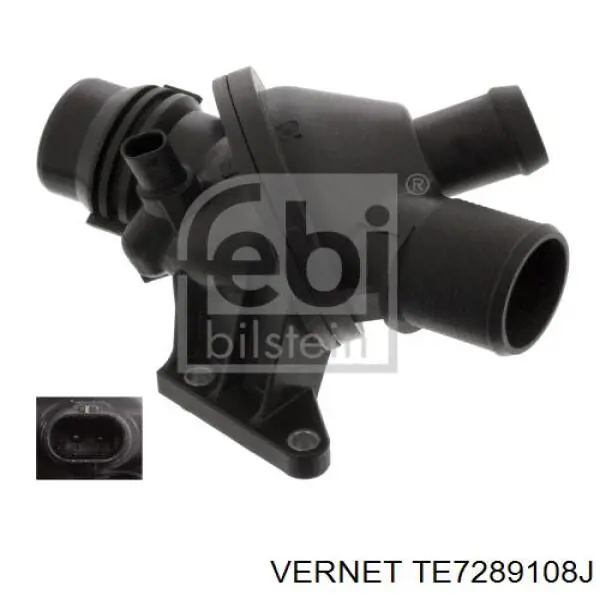 Кожух термостата Vernet TE7289108J цена, от 49.17 USD