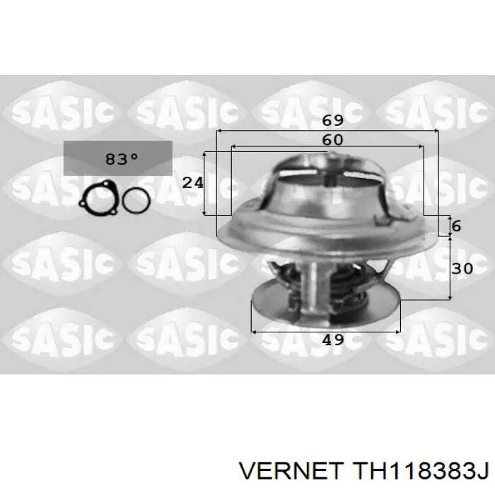 Termostato, refrigerante TH118383J Vernet