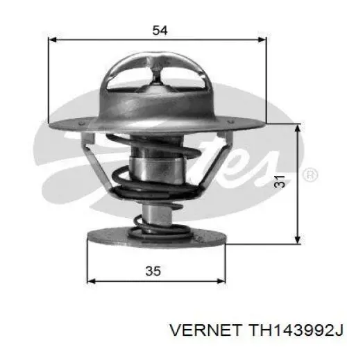 Термостат в корпусе Vernet TH143992J цена, от 6.99 USD