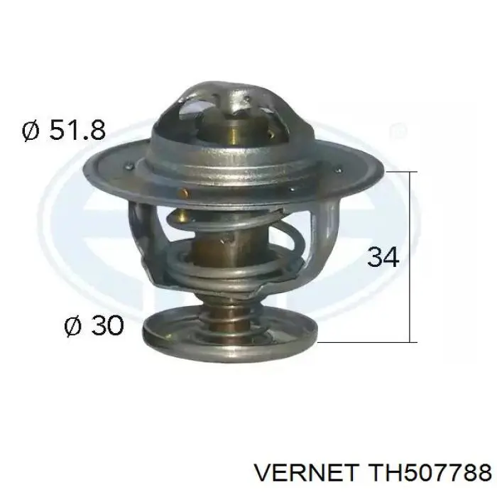 Termostato, refrigerante TH507788 Vernet