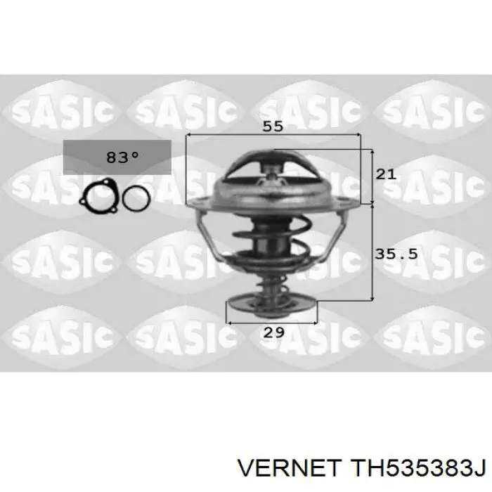Купить TH535383J Vernet Автомобильный термостат