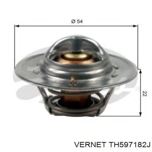 TH597182J Vernet Авто термостат
