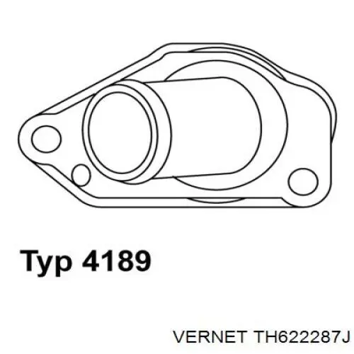 Термостат в корпусе Vernet TH622287J цена, от 15.54 USD