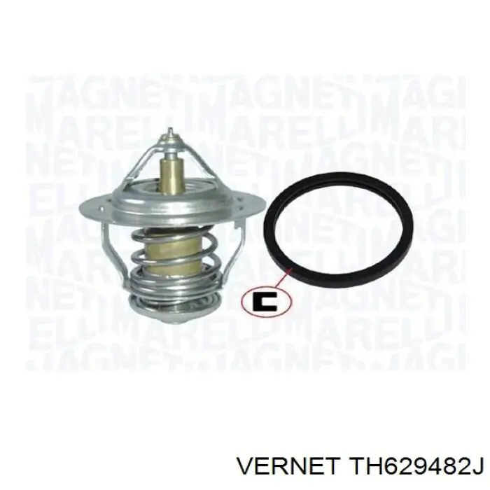 Термостат в корпусе Vernet TH629482J цена, от 9.74 USD