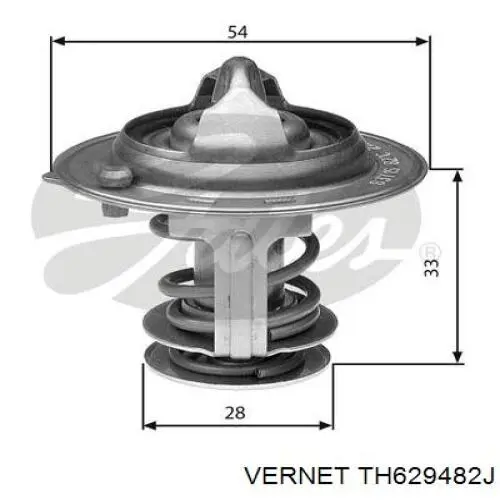 Купить TH629482J Vernet Автомобильный термостат