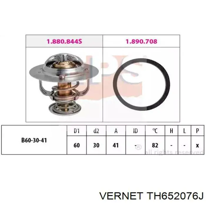 Термостат в корпусе Toyota 9091603098 цена, от 14.03 USD