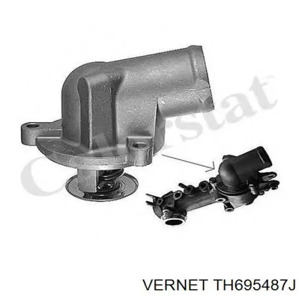 Купить TH695487J Vernet Автомобильный термостат