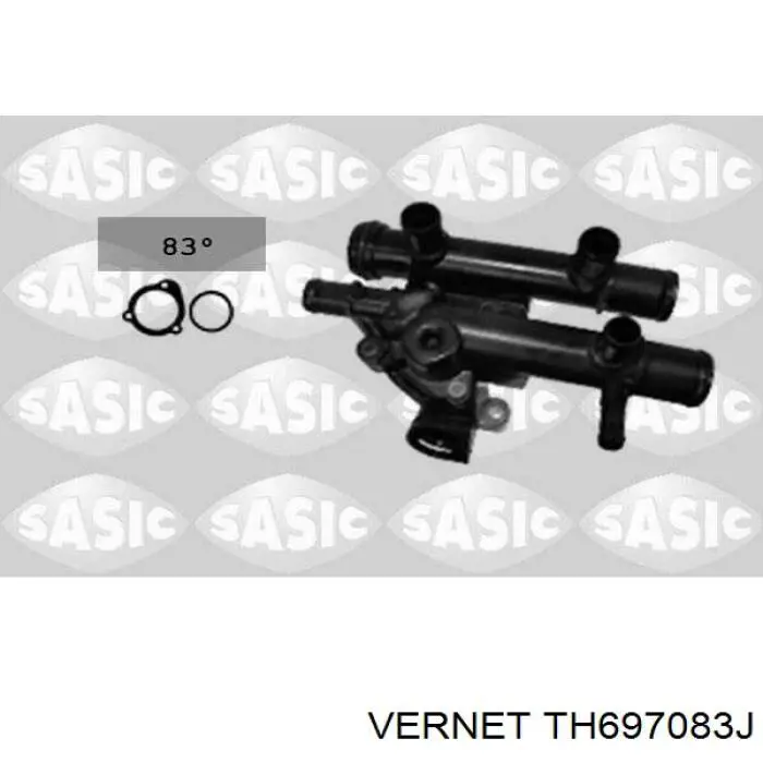 Кожух термостата Vernet TH697083J цена, от 28.70 USD