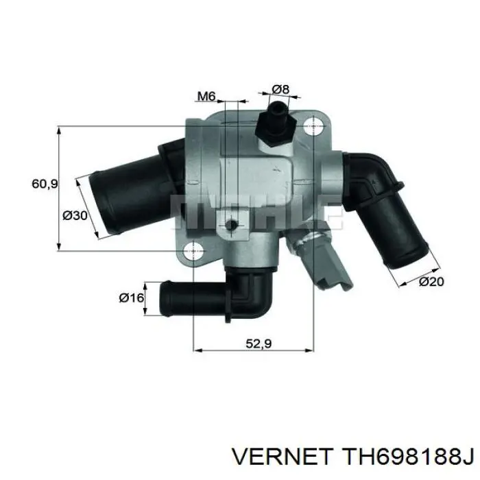 Compre TH698188J Vernet Termostato