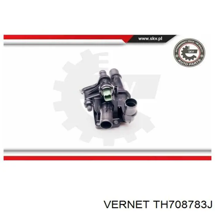 Кожух термостата Vernet TH708783J цена, от 40.76 USD