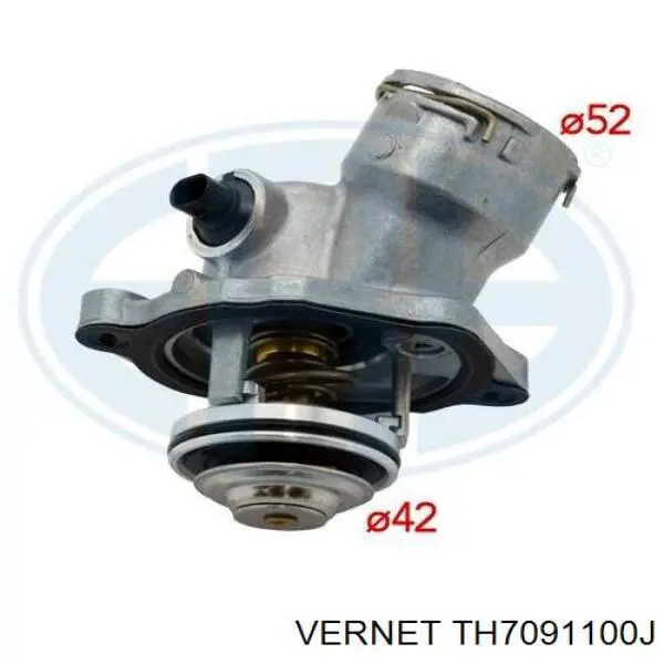 Термостат в корпусе Vernet TH7091100J цена, от 65.64 USD
