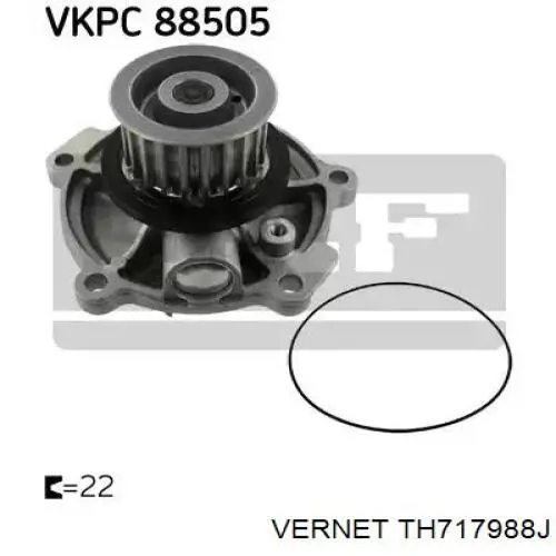 Термостат в корпусе Vernet TH717988J цена, от 126.83 USD